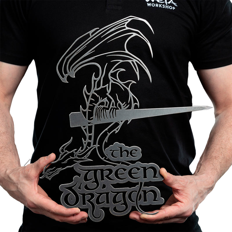 Weta Workshop The Lord Of The Rings Trilogy - The Green Dragon Metalbird-silhuet