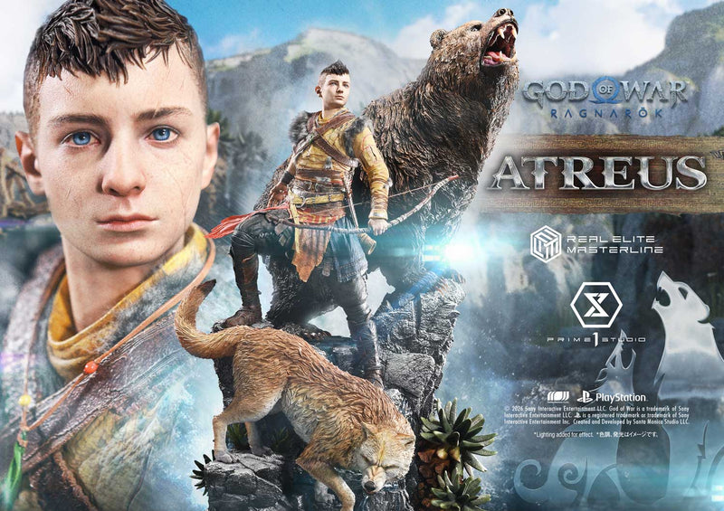Prime 1 Studio Real Elite Masterline God of War: Ragnarok Atreus