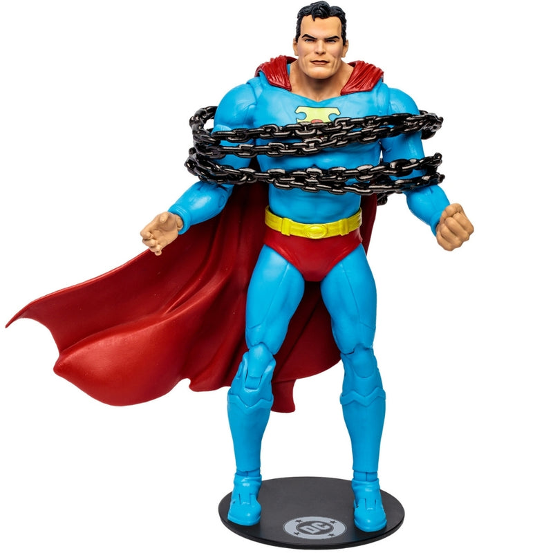 DC Multiverse Superman (Action Comics) 7 tommer actionfigur McFarlane Vault Collection