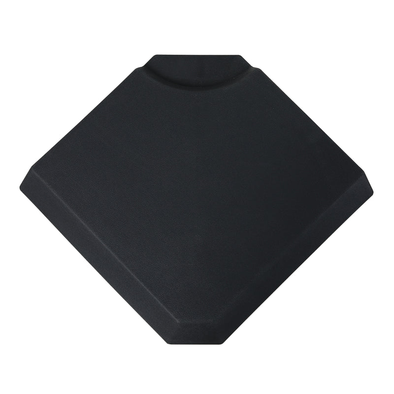 AXI 4-delte Fyldbar Parasolfod Sort