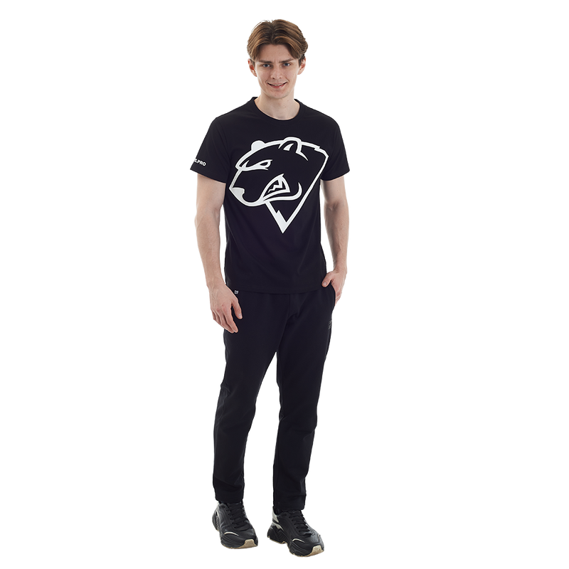 Virtus.pro T-shirt med bjørn, sort