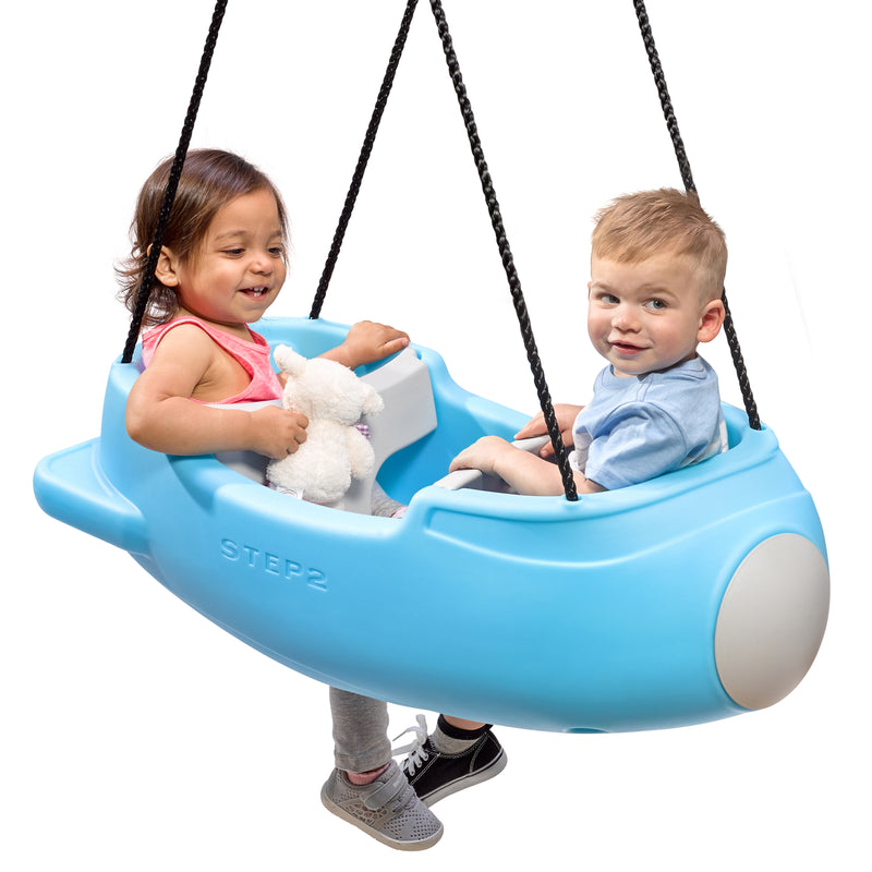 Step2 Rocket Swing for Two Blå