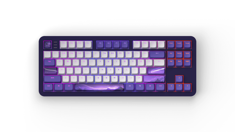 Dark Project ALU Celestial - mekanisk gamingtastatur (ANSI)
