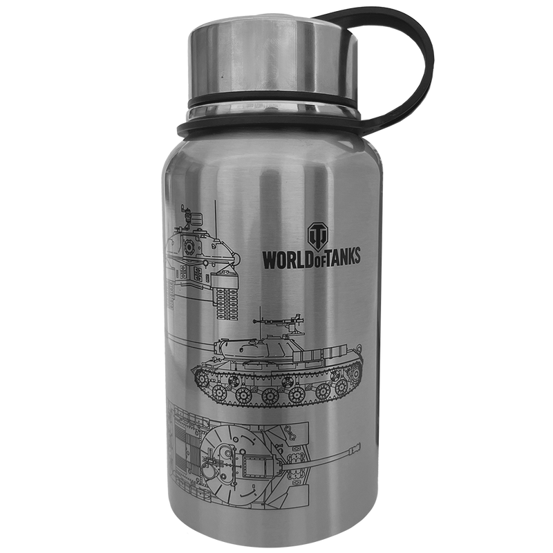 World of Tanks termoflaske 650ml stål