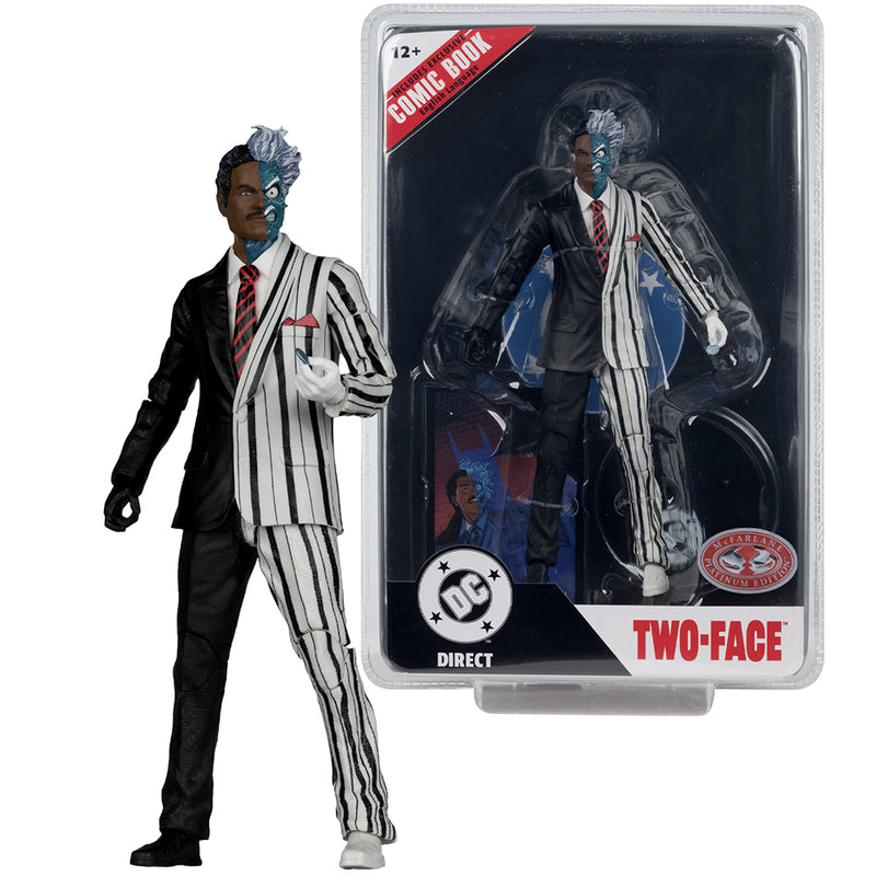 DC Direct Two-Face (Batman 89) 7 tommer actionfigur med tegneserie McFarlane Toys