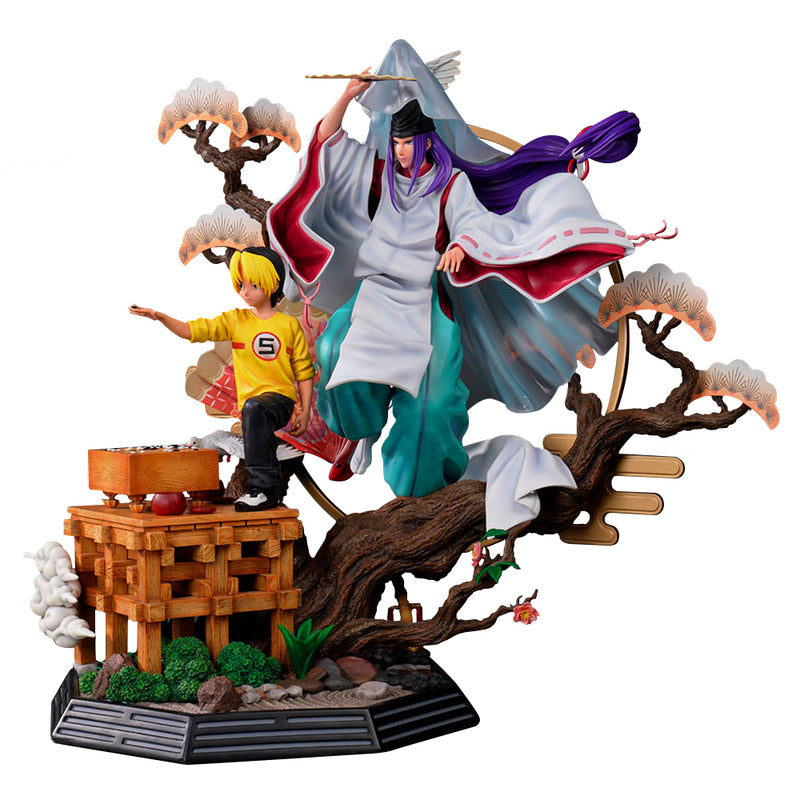 HEX Collectibles Hikaru No Go - Shindou Hikaru & Fujiwara no Sai: The Divine Move skala 1/6