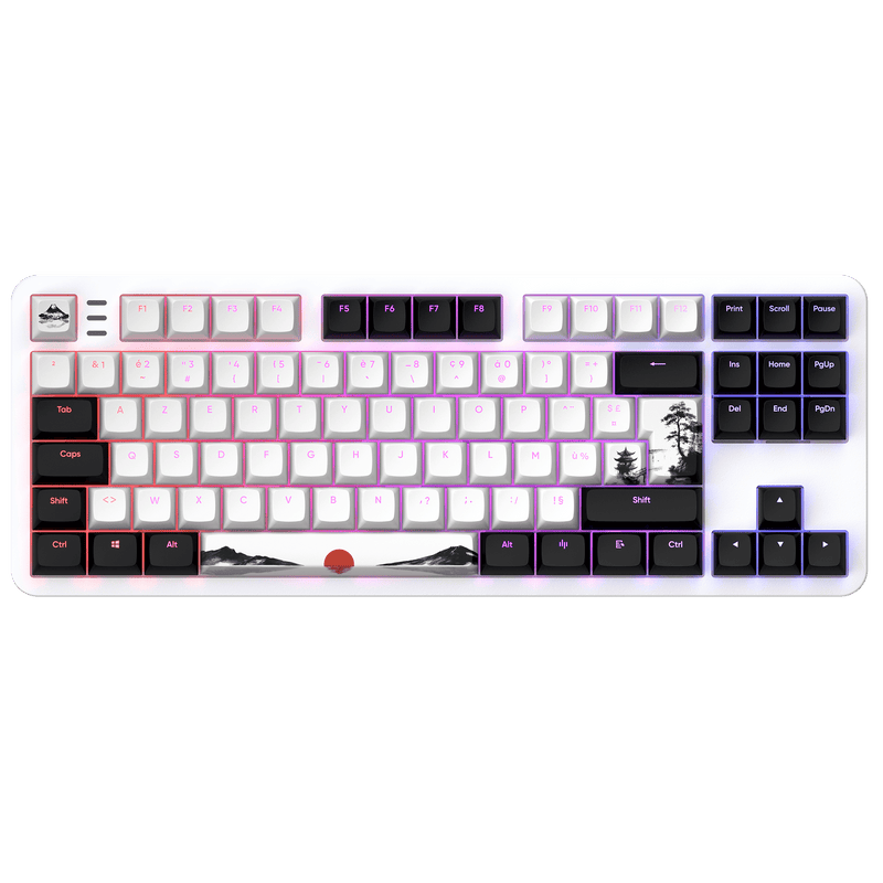 Dark Project ALU87 Fuji II - mekanisk gamingtastatur (AZERTY ISO)