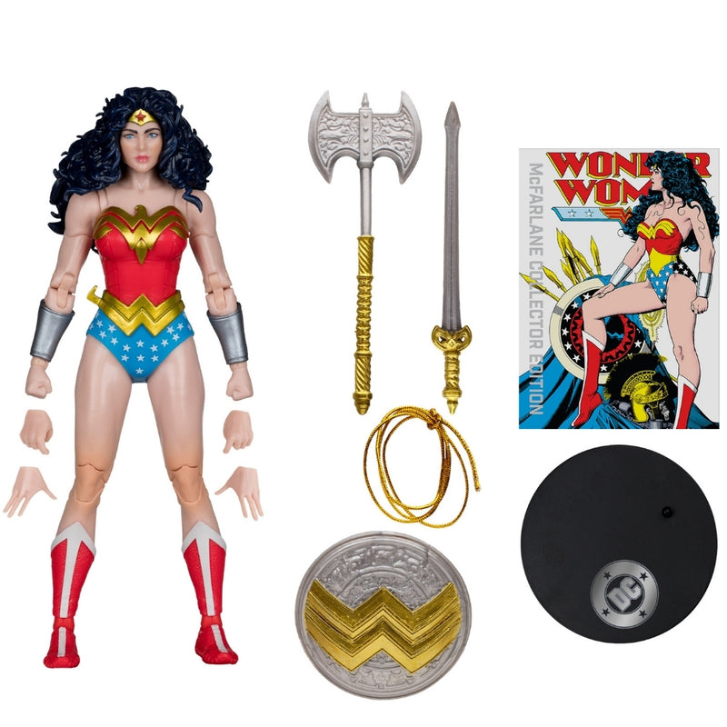 DC Multiverse Wonder Woman (DC Classic) 7 tommer deluxe actionfigur McFarlane Collector Edition #61