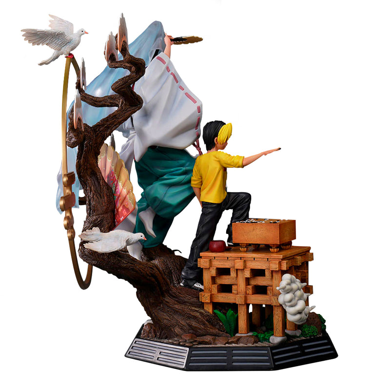 HEX Collectibles Hikaru No Go - Shindou Hikaru & Fujiwara no Sai: The Divine Move skala 1/6
