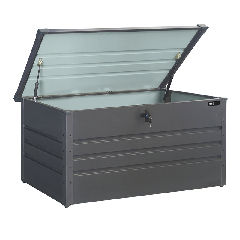 AXI Miles Metal Opbevaringsboks 400 Antracit - 132x60x62cm