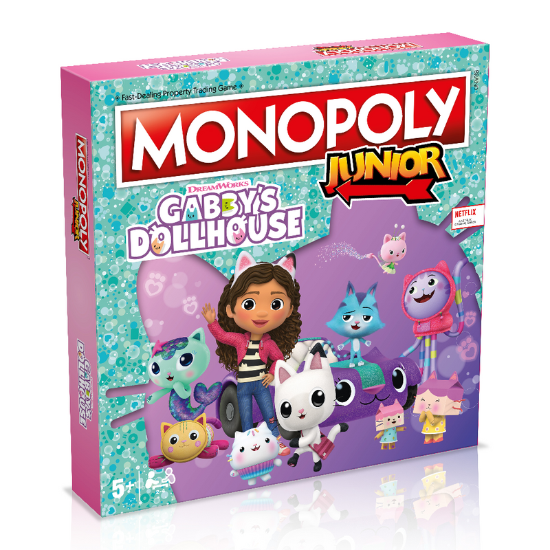 Winning Moves Gabby's Dollhouse - Monopoly Junior engelsk