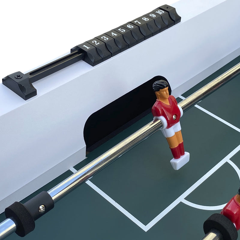 Cougar Scorpion Kick sammenklappeligt Fodboldbord - Hvid