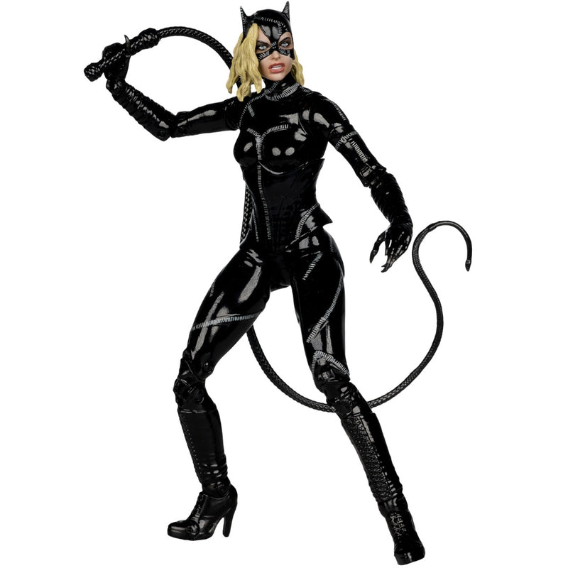 DC Multiverse Battle Damaged Catwoman (Batman Returns) 7 tommer actionfigur Deluxe Theatrical Edition McFarlane Toys