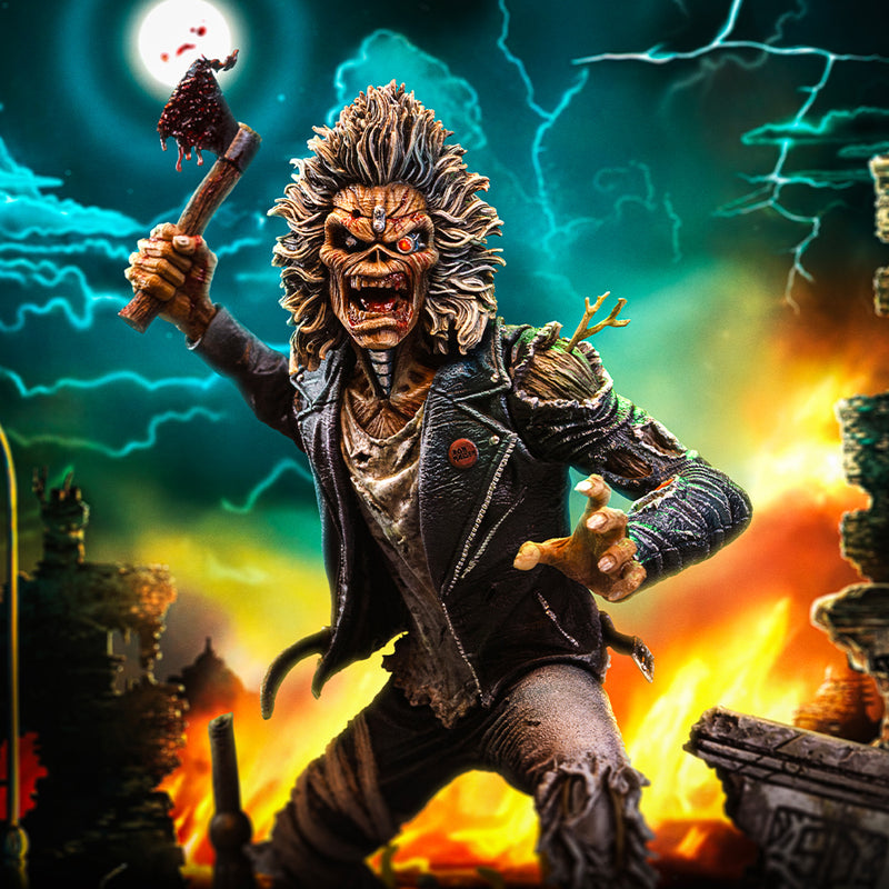 Iron Maiden - Eddie 50th Year Anniversary Art Scale 1/10