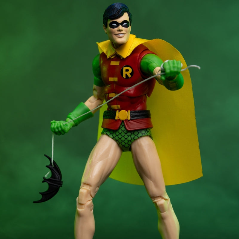 DC Multiverse Robin (Silver Age) 7 tommer actionfigur Gold Label McFarlane Toys