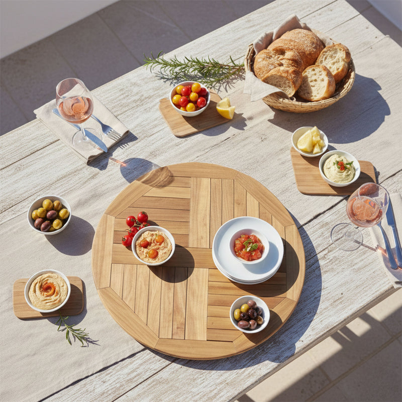 AXI Sari Teak Drejefad Ø 60 cm