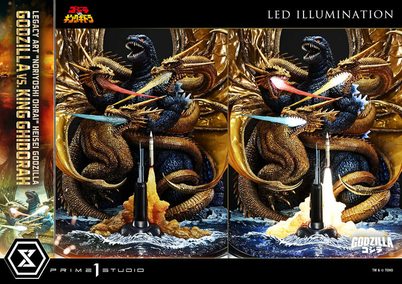 Prime 1 Studio Legacy Art Noriyoshi Ohrai Heisei Godzilla Godzilla vs. King Ghidorah Bonus Version