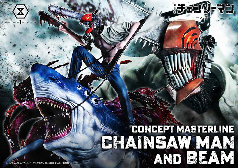 Prime 1 Studio Concept Masterline Chainsaw Man – The Movie: Reze Arc CHAINSAW MAN & BEAM