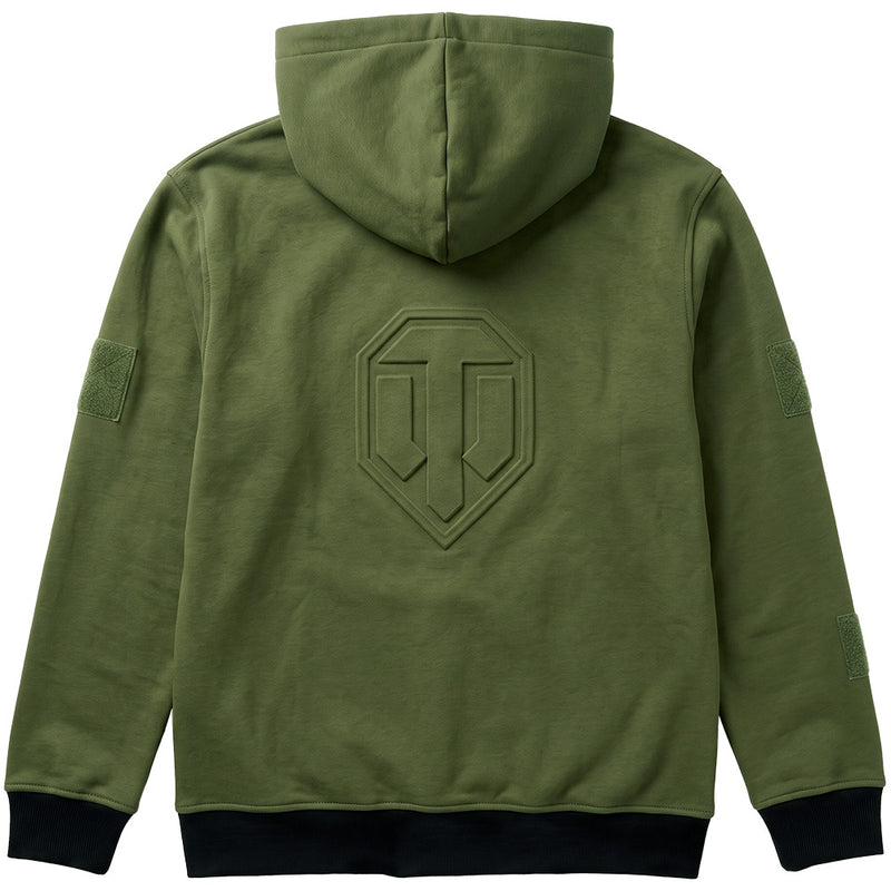 World of Tanks 15 Anniversary hættetrøje, grøn