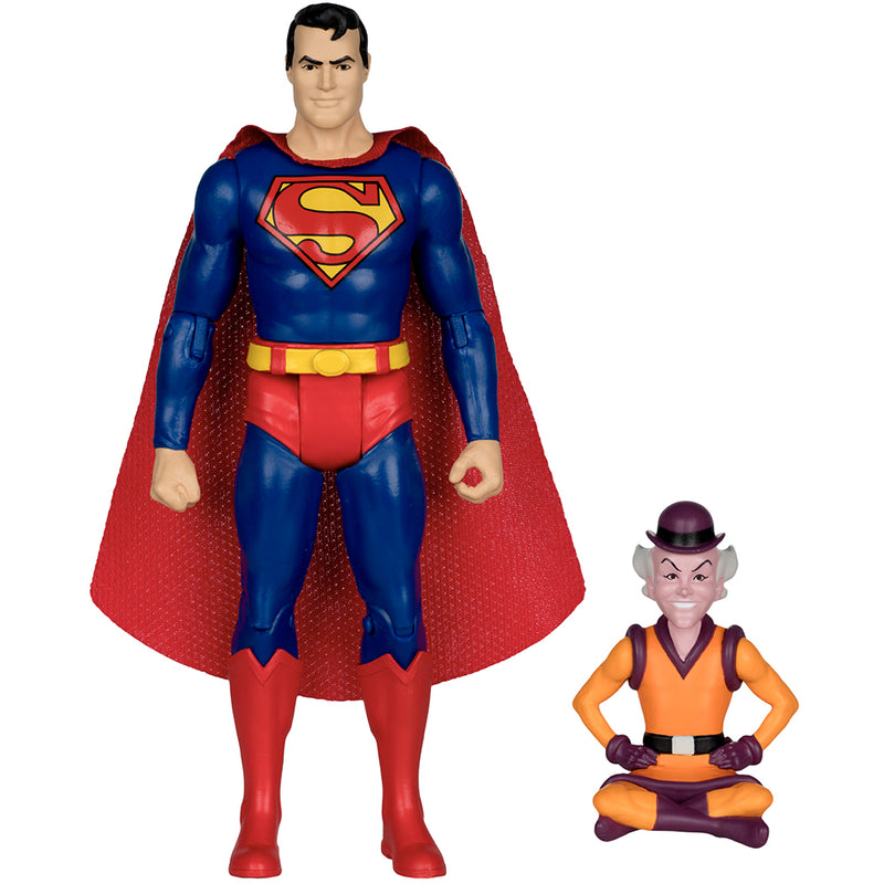 DC Retro Superman and Mr. Mxyzptlk (Super Friends) 6 tommer actionfigur McFarlane Toys