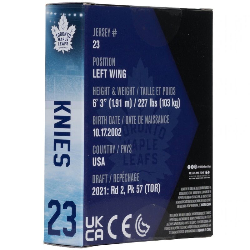 NHL Matthew Knies (Toronto Maple Leafs) Construct-a-Figure McFarlane Toys