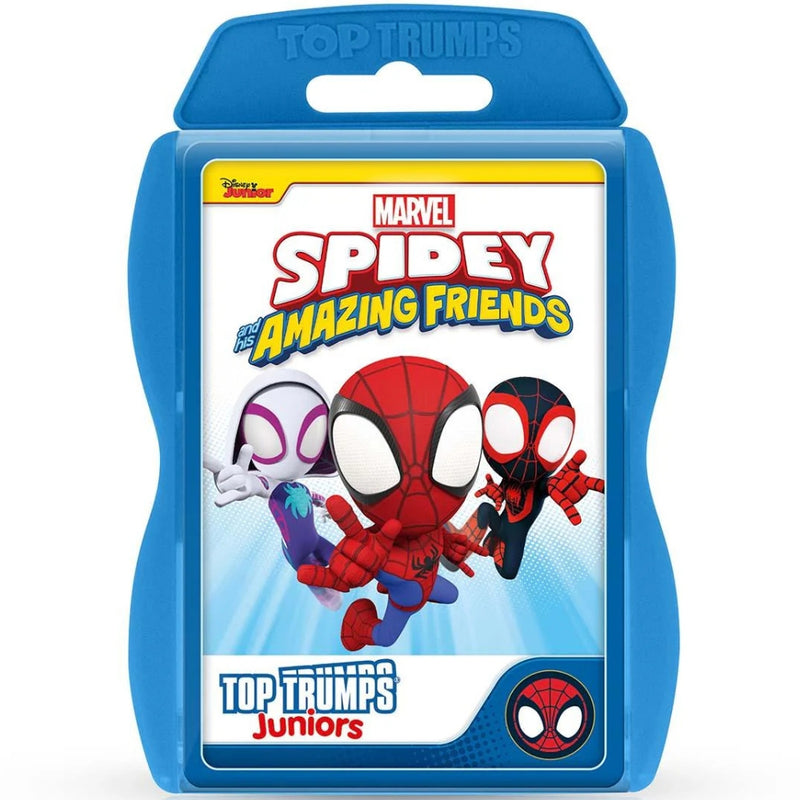 Spidey and His Amazing Friends Top Trumps Junior kortspil (engelsk)
