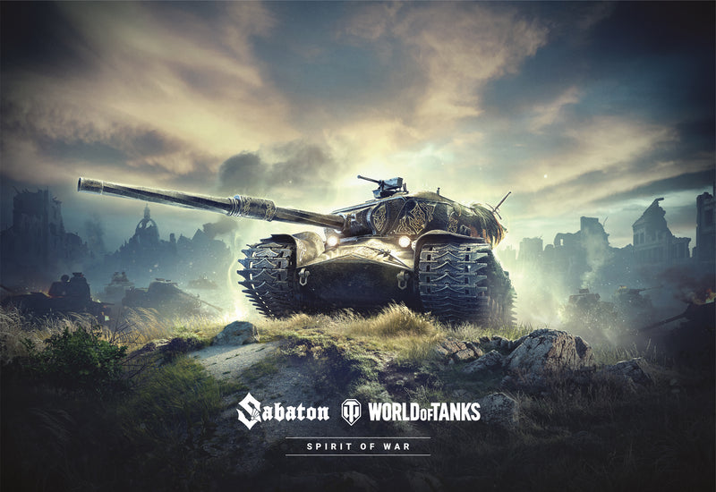 World of Tanks Sabaton - Spirit of War puslespil Limited Edition, 1000 brikker