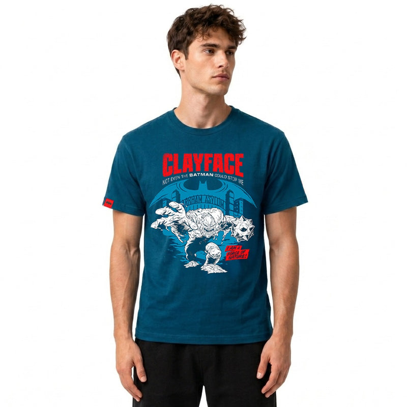 Batman T-shirt – Villains Breakout, mørkeblå