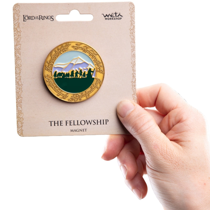 Weta Workshop The Lord of the Rings Trilogy køleskabsmagnet (emalje) - The Fellowship