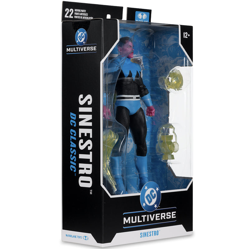 DC Multiverse Sinestro (Classic Uniform) 7 tommer actionfigur McFarlane Toys