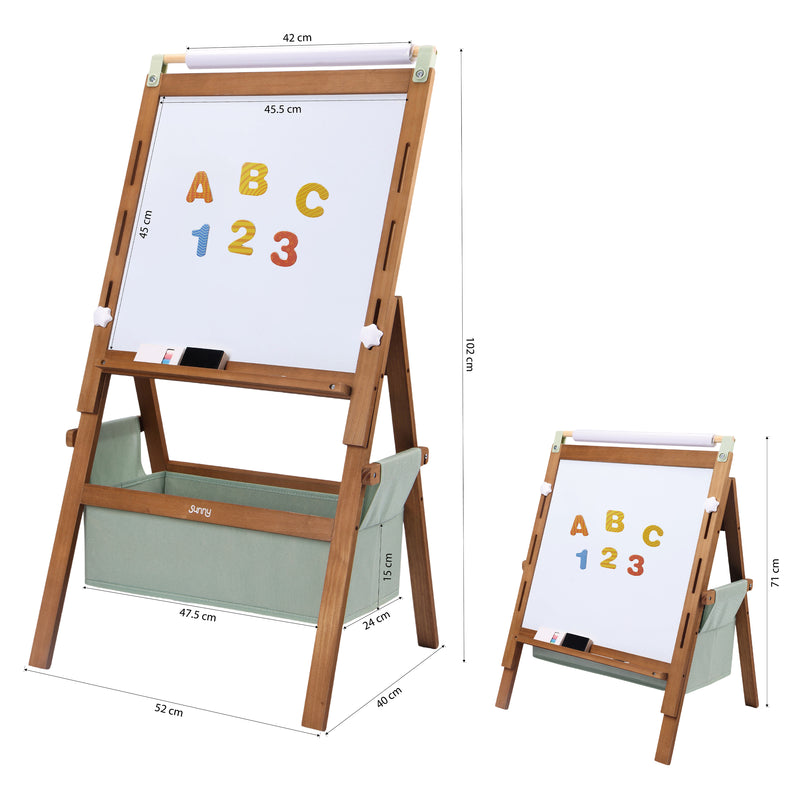 Sunny Lara Activity Easel – Mørke Brun
