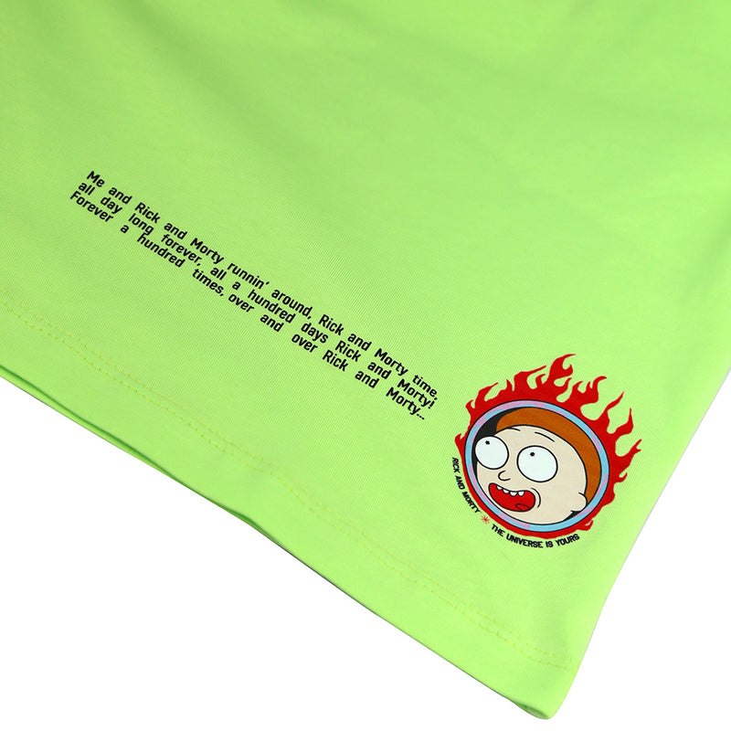 Rick and Morty Science Grandpa T-shirt lysegrøn