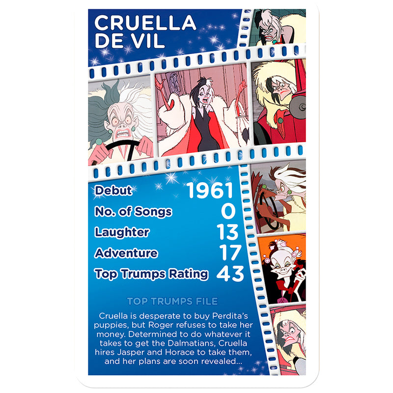 Winning Moves Disney Classics - Top Trumps brætspil