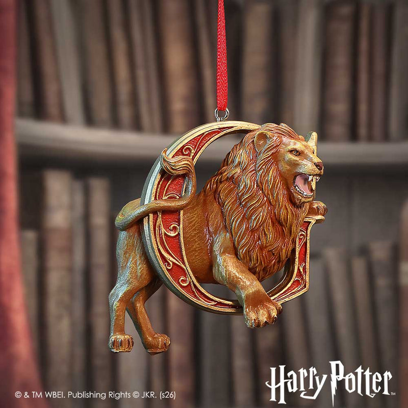 Nemesis Now Harry Potter Gryffindor maskot hængeornament