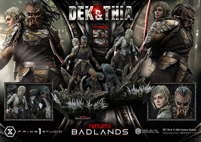 Prime 1 Studio Real Elite Masterline Predator: Badlands Dek & Thia