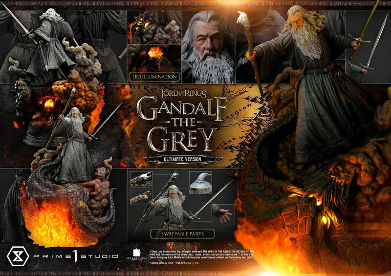 Prime 1 Studio Premium Masterline The Lord of the Rings (Film) Gandalf the Grey Ultimate Version