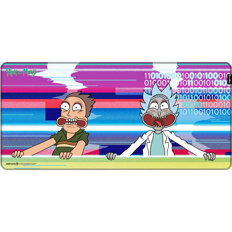 Rick and Morty musemåtte Glitched, XL