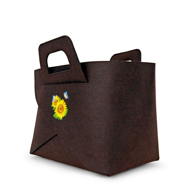 Omdannelig filttaske WP MERCHANDISE Picnic in Sunflowers, 39.5 cm