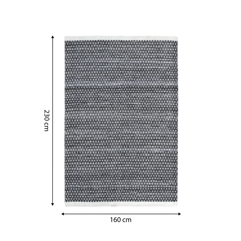 AXI Palau Udendørs Tæppe – 160 x 230 cm – Antracit