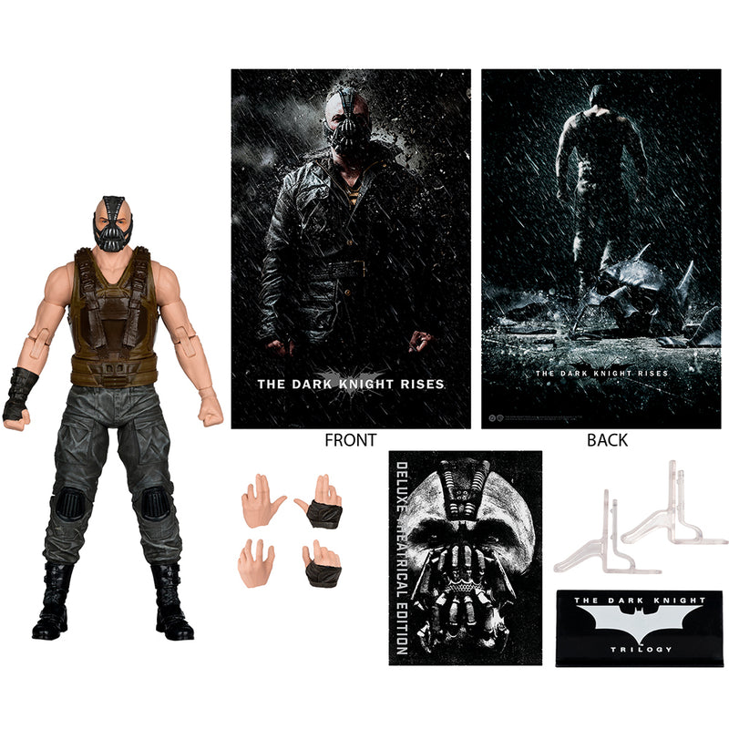 DC Multiverse Bane (The Dark Knight Rises) 7 tommer actionfigur (Deluxe Theatrical Edition) McFarlane Toys