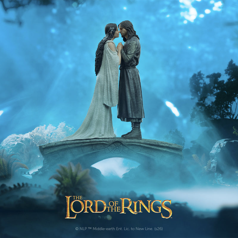 Weta Workshop The Lord of the Rings - Aragorn & Arwen miniaturestatue