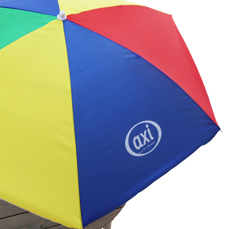 AXI Parasol Ø125 cm - Regnbue