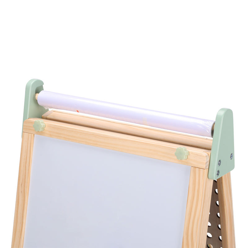 Sunny Mika Activity Easel med Pegboard – Natur Brun