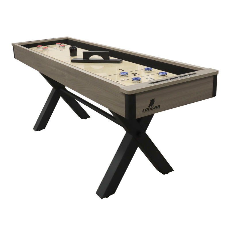 Cougar Mason American Shuffleboard Bord Eg/Sort