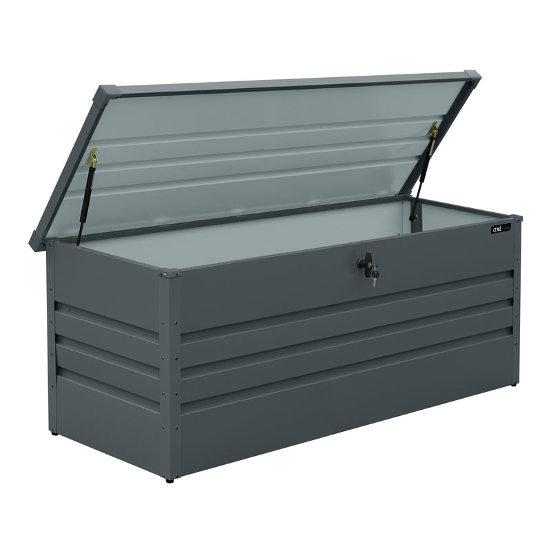 AXI Miles Metal Opbevaringsboks 600 Antracit - 165x70x62cm
