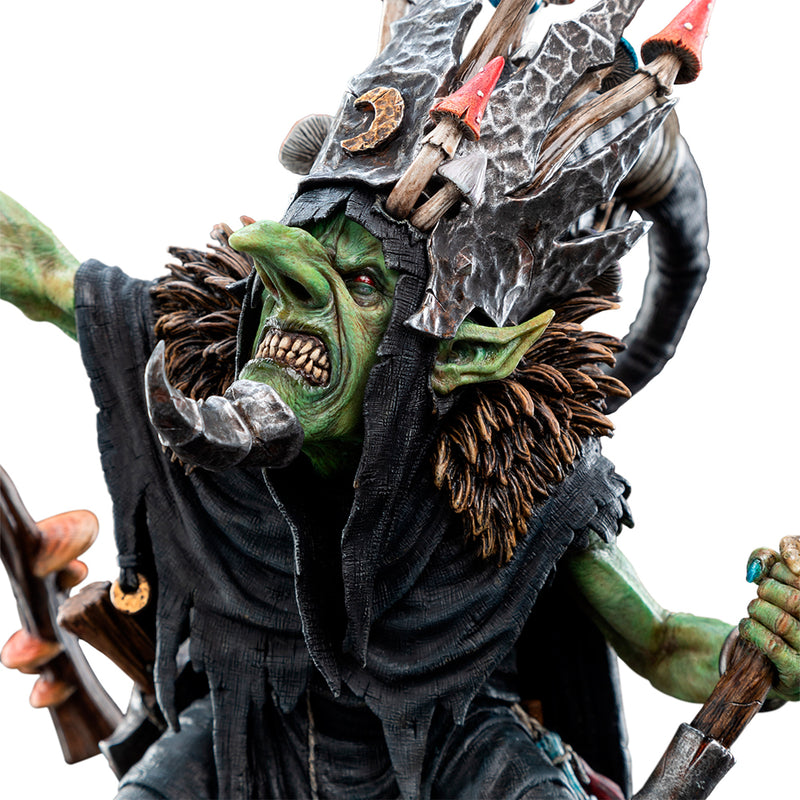 Weta Workshop Warhammer: Age Of Sigmar - Skragrott The Loonking statue - skala 1:6