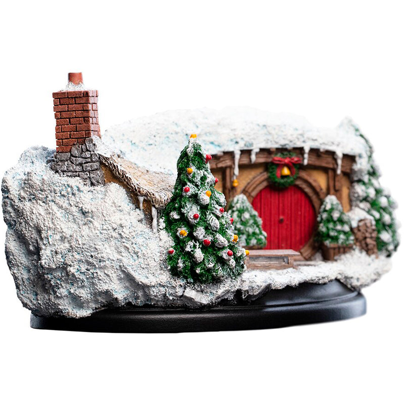 Weta Workshop The Hobbit - Hobbit 35 Bagshot Row jule-miljøstatue