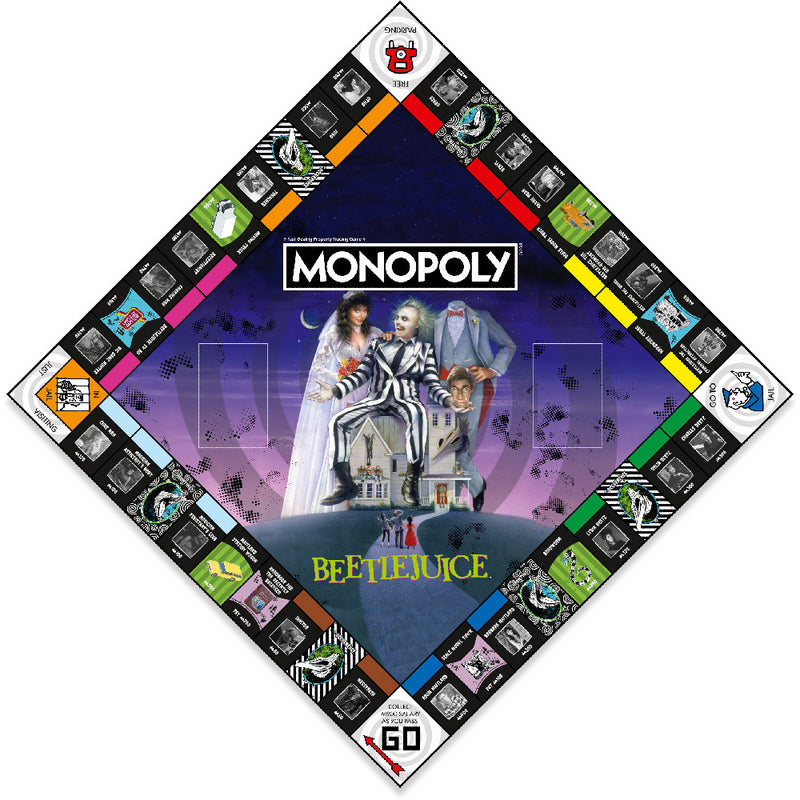 Winning Moves Beetlejuice - Monopoly engelsk