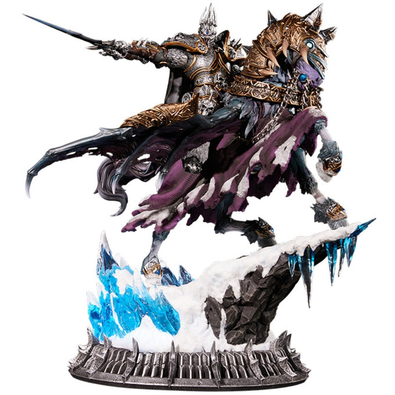Blizzard World of Warcraft -The Lich King & Invincible (14 tommer) statue