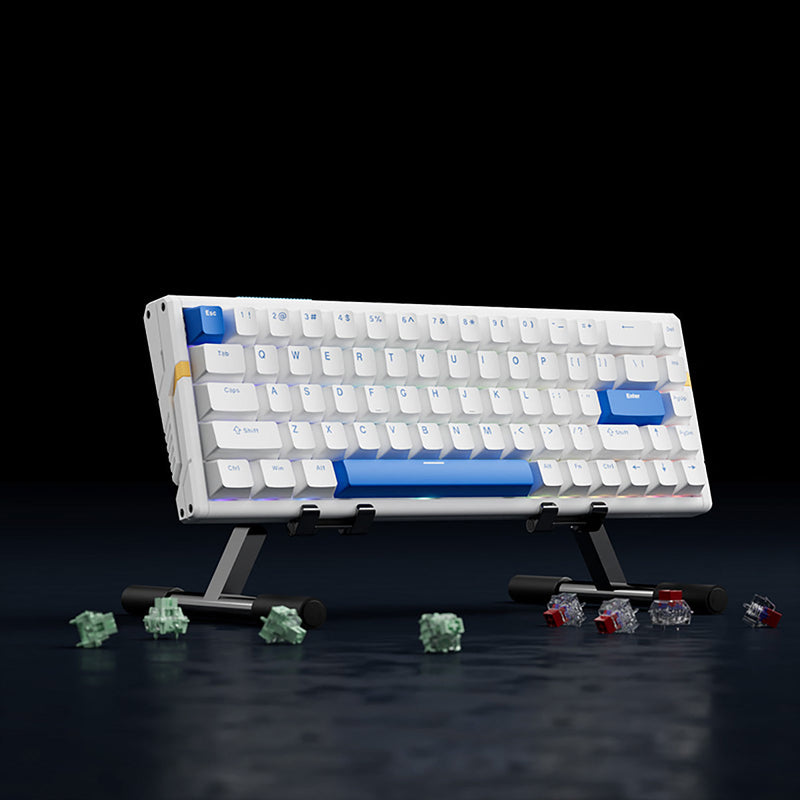 ATK RS6 White Shadow - gamingtastatur med Hall Effect